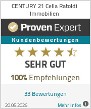 Erfahrungen & Bewertungen zu ﻿CENTURY 21 Cella Ratoldi Immobilien